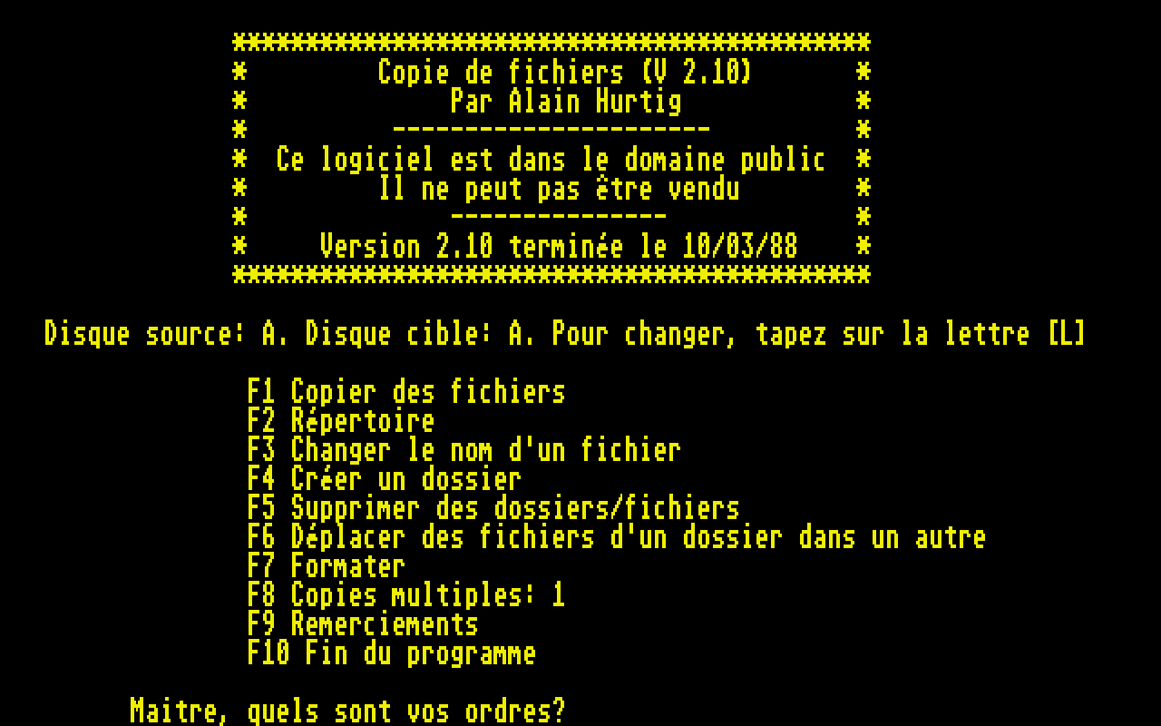 Copie de Fichiers — screenshot 1